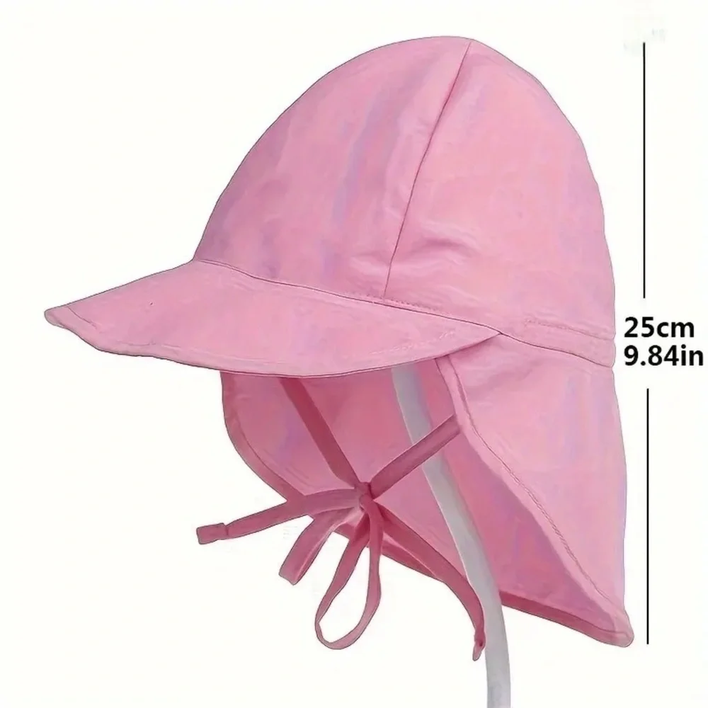 New blue sun protection hat baby toddler small